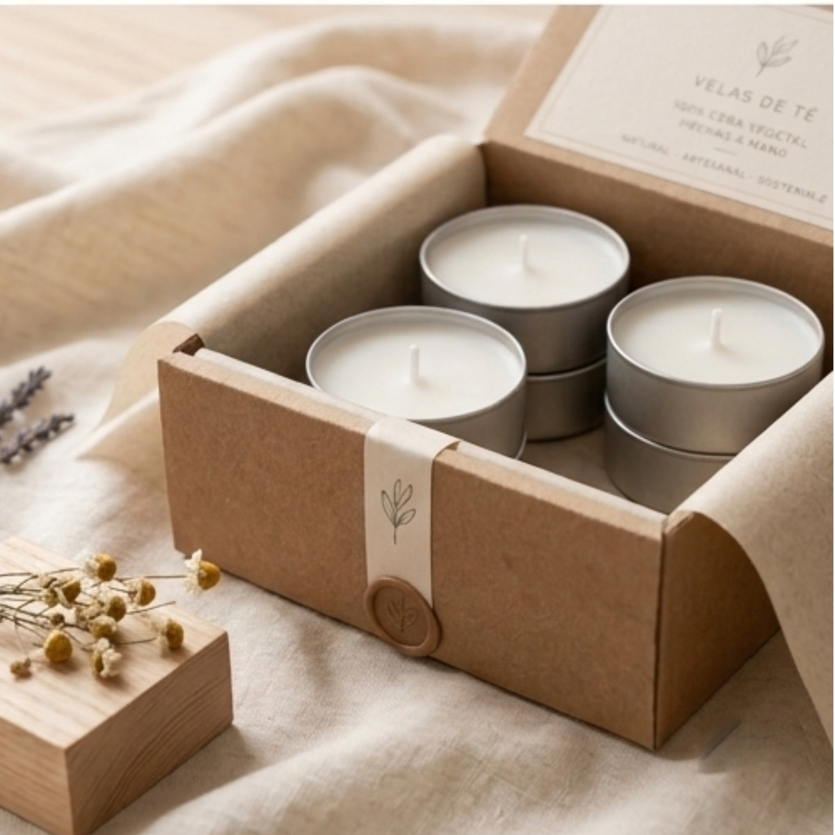 Pack Velas de té 4 ESTACIONES