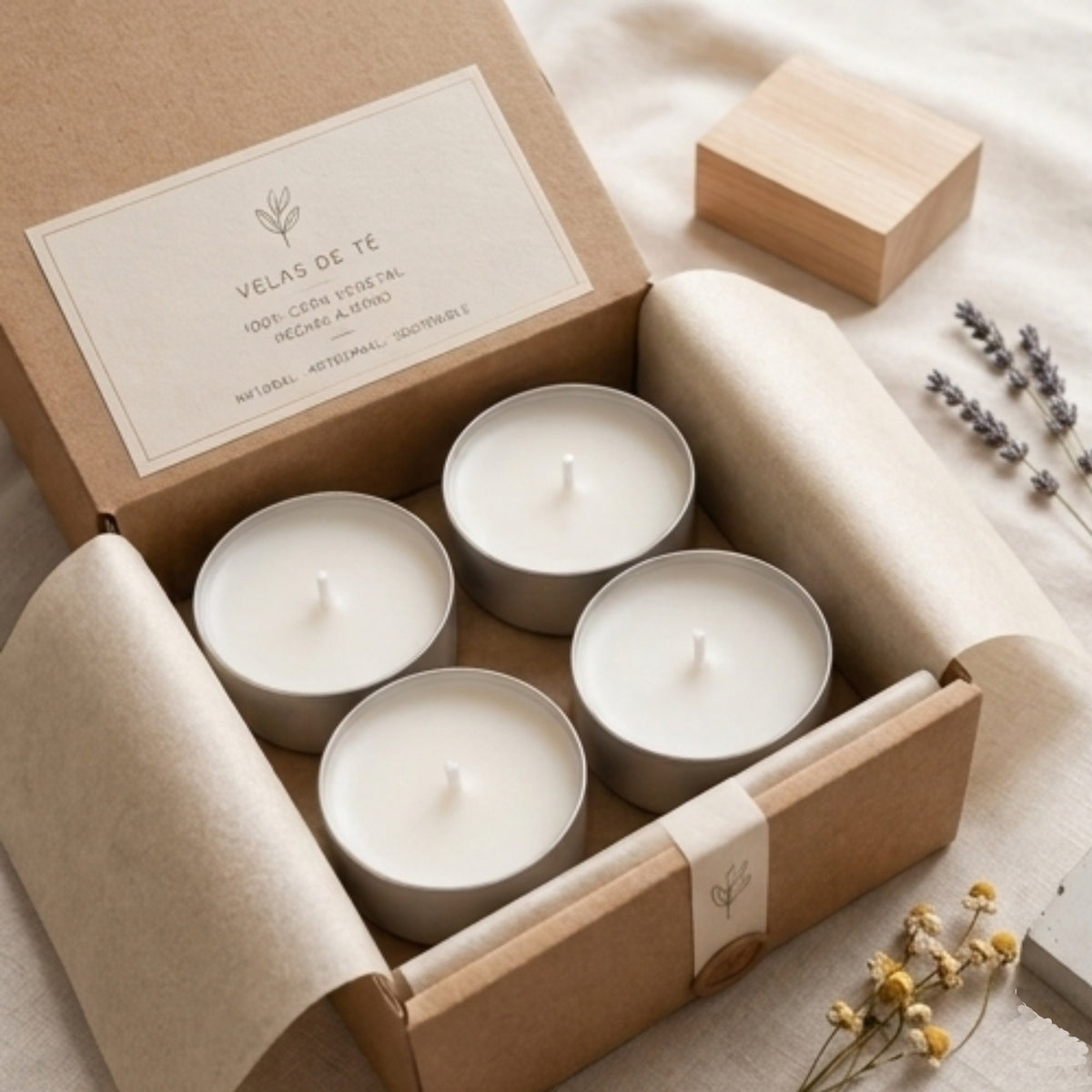 Pack Velas de té 4 ESTACIONES